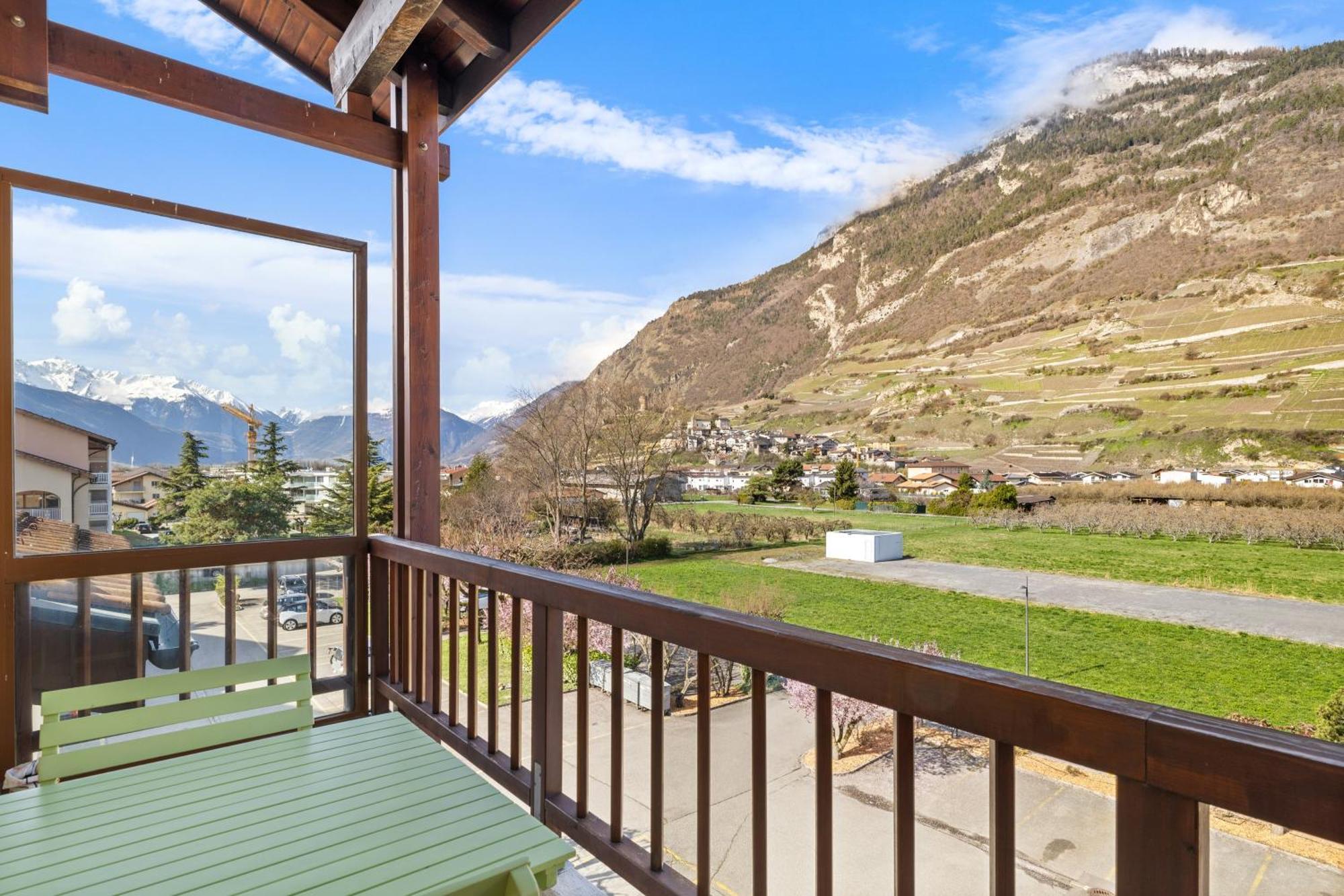 Duplex Cosy Aux Bains De Saillon公寓 外观 照片