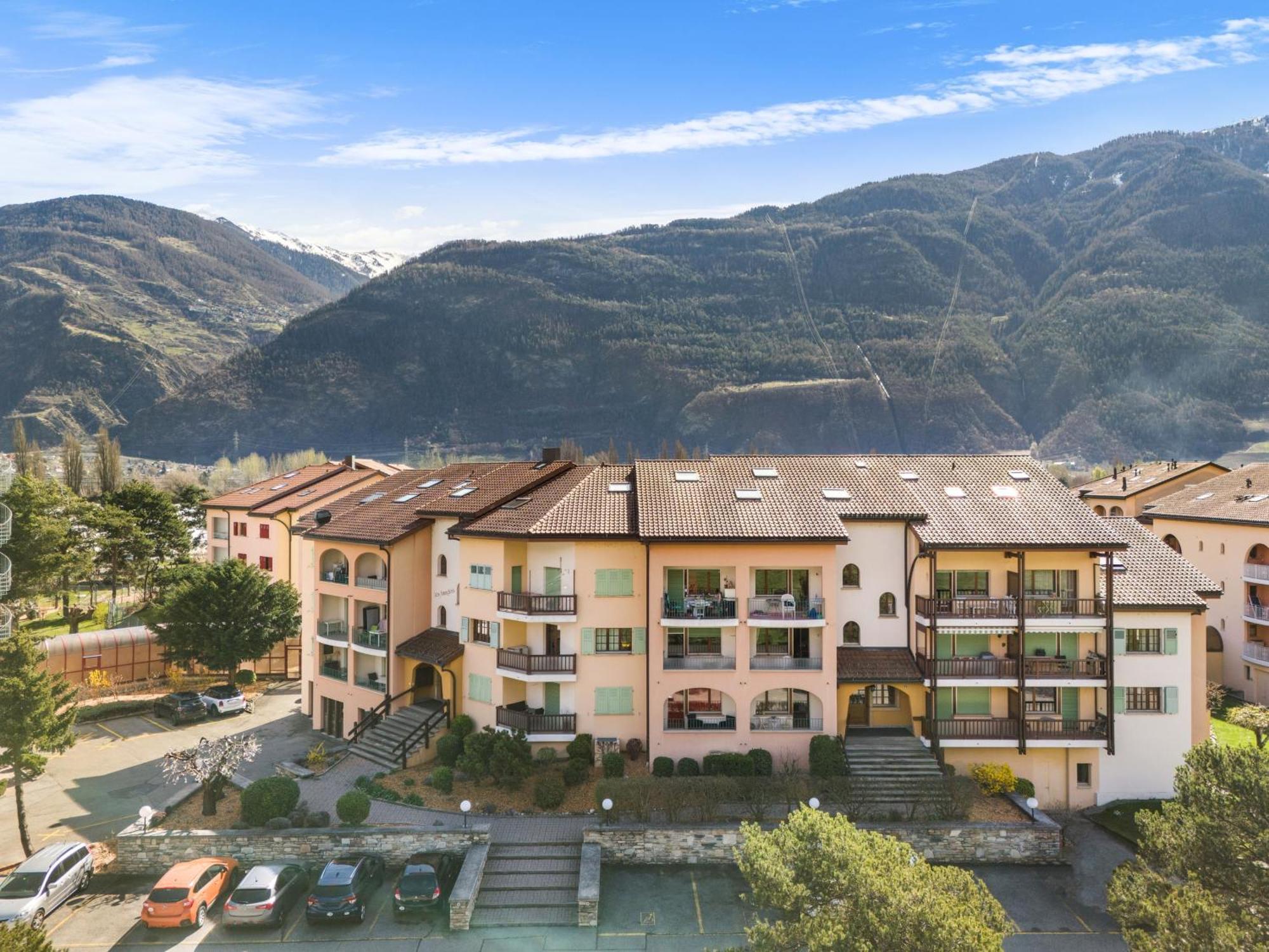 Duplex Cosy Aux Bains De Saillon公寓 外观 照片
