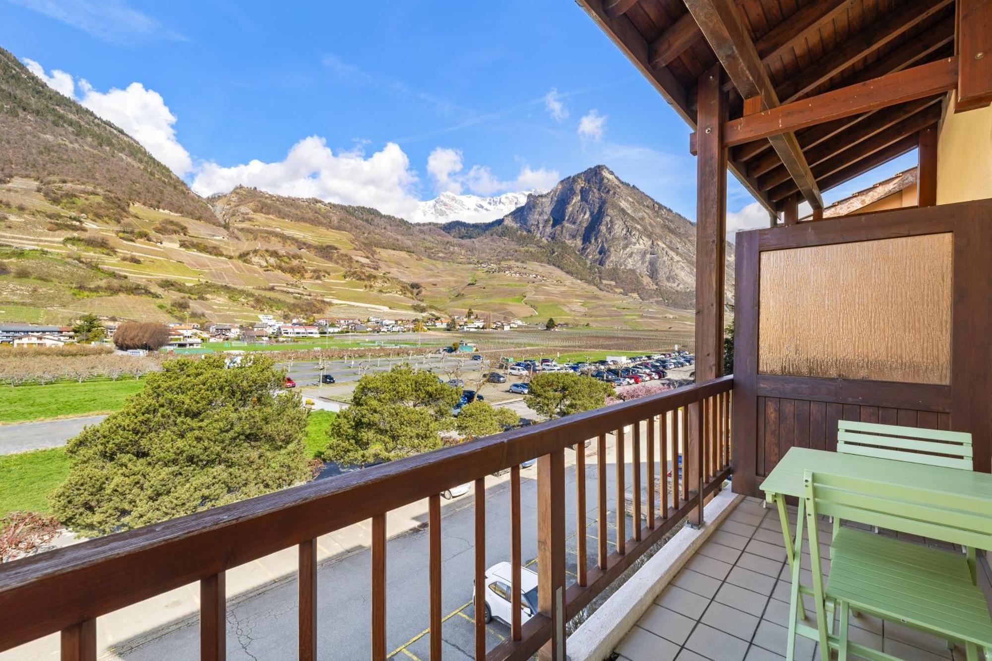Duplex Cosy Aux Bains De Saillon公寓 外观 照片